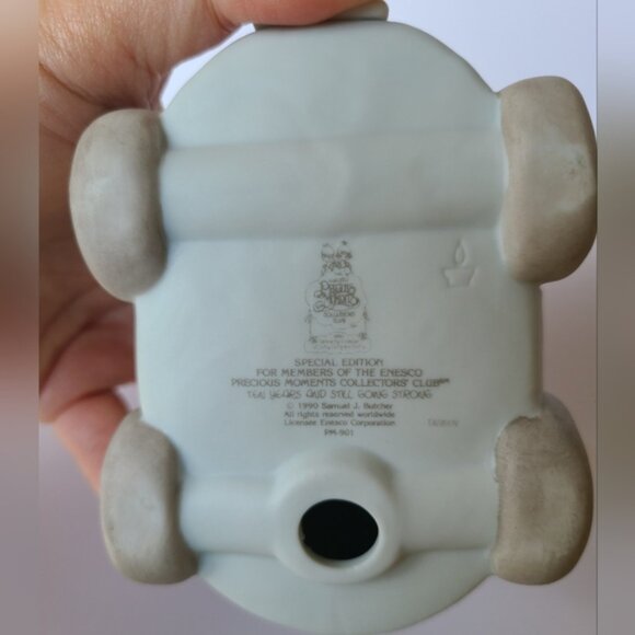 Vintage Precious Moments Collectors Club 10 Year Old Car Collectible Figurine - Picture 13 of 13